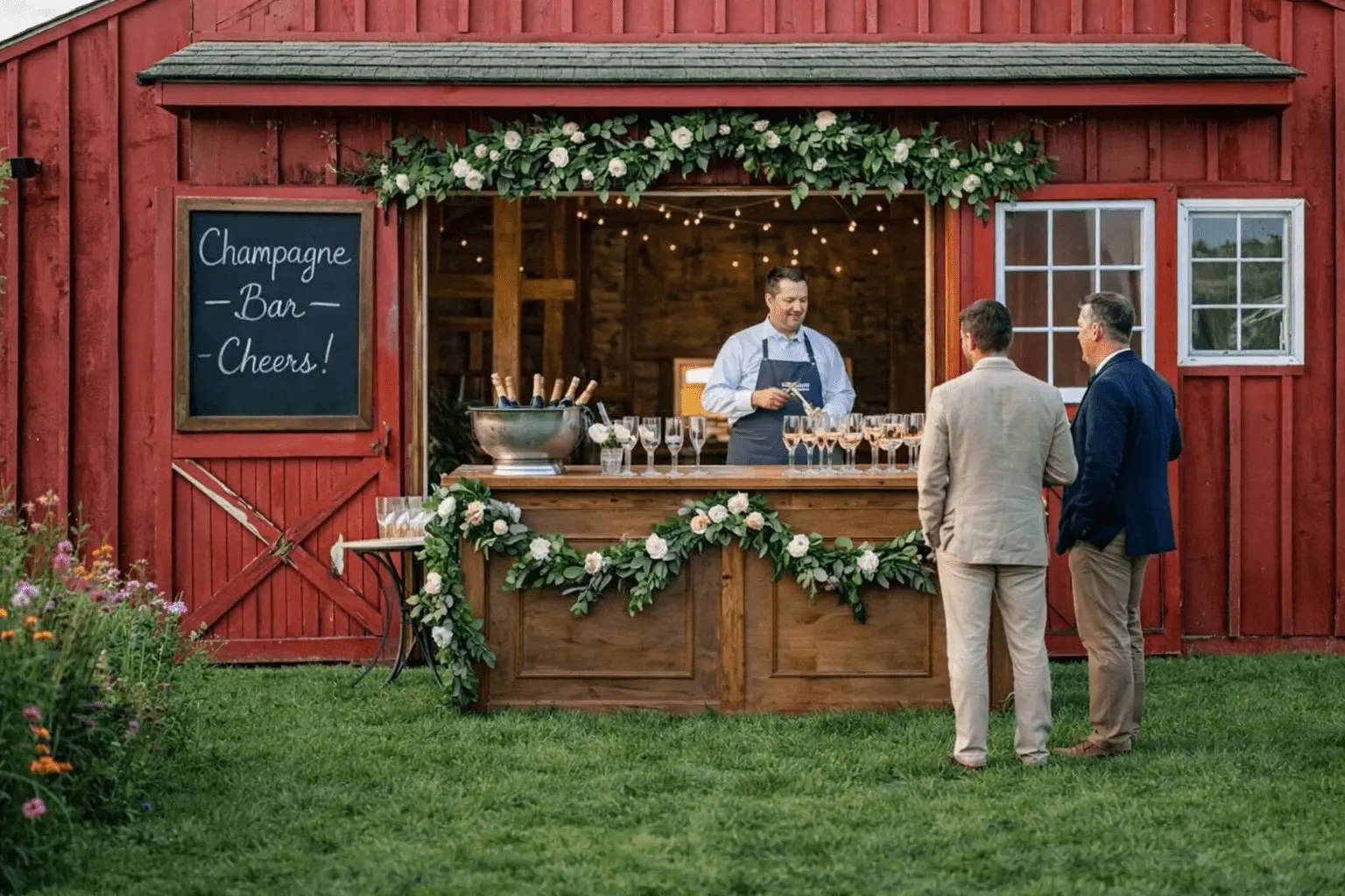Barn wedding upstate NY